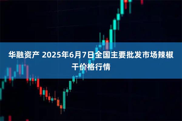 华融资产 2025年6月7日全国主要批发市场辣椒干价格行情